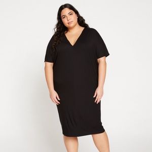 Universal Standard cocoon tee dress